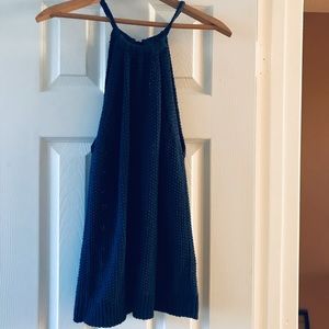 Tommy Bahama knitted halter tank top